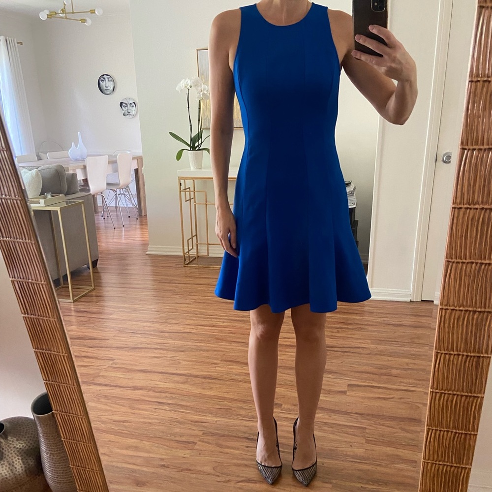 ELIZABETH AND JAMES blue mini dress size 4